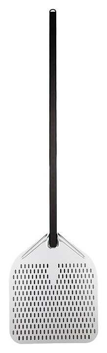 Лопата для пиццы P.L. Proff Cuisine APPP-162040T (HONRI) Black Proffi 40х50 см l=56 см (алюминий) перфорированная