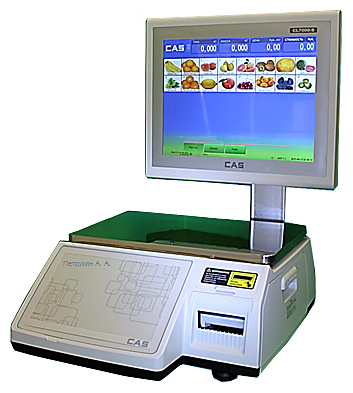 Весы торговые CAS CL7000-30S TCP-IP