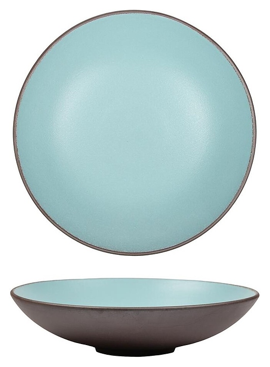 Тарелка P.L. Proff Cuisine Blue Matt New Taiga 81229024 230х230 мм