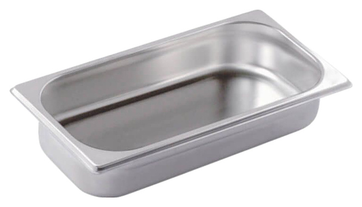 Гастроемкость Pujadas 130.401 GN 1/3 (325x176) h=40 мм, нерж. сталь