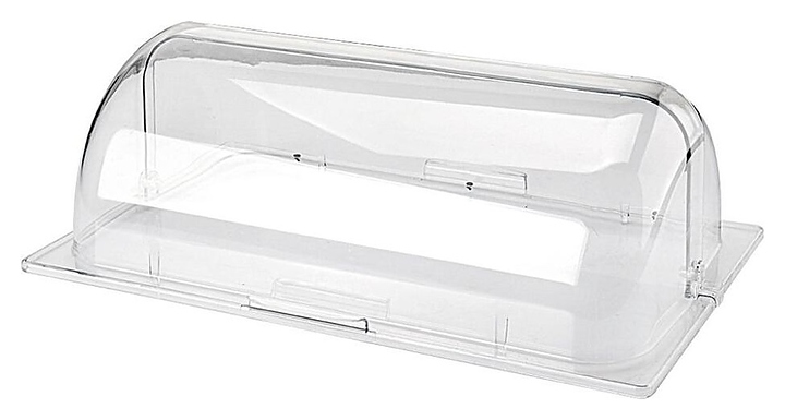 Крышка для корзины Sunnex 88189L Roll-top GN1/1 53,6х36,2 см h=17,6 см (поликарбонат)