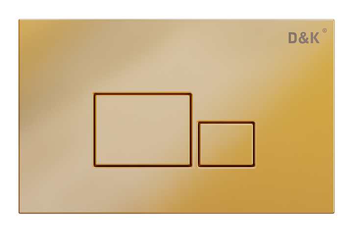 Кнопка смыва D&K Quadro DB1519003