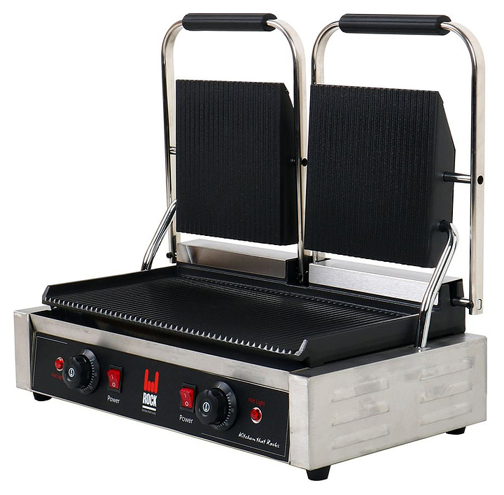 Гриль контактный Rock Kitchen RK-CG813-SS