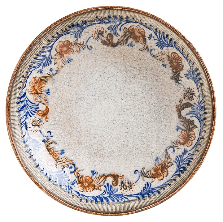 Тарелка глубокая Bonna Retro Floral F-RTFBLM25CK 1300 мл d=25 см (фарфор)