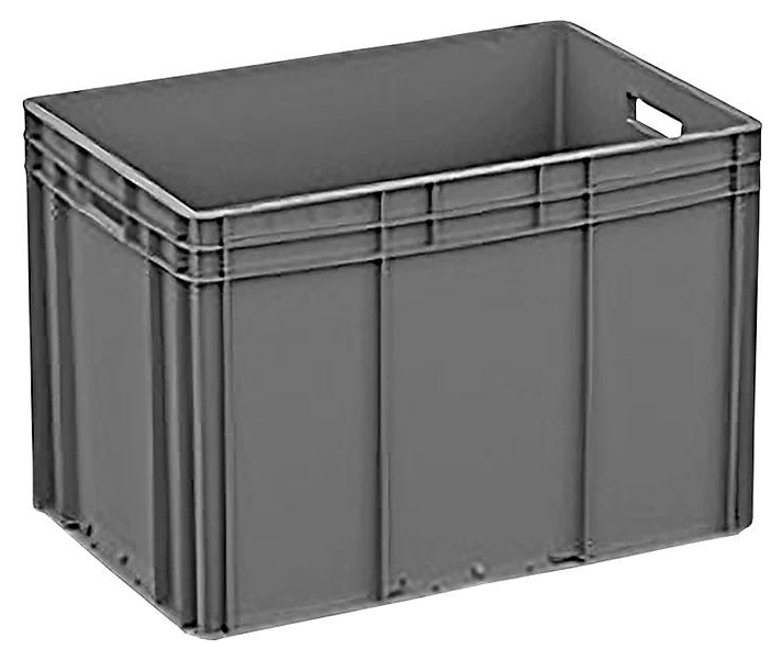 Ящик универсальный ТАРА.РУ ЕС-6442.1 600х400х420 мм серый