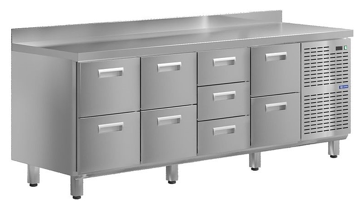 Стол холодильный KAYMAN КСХ-2232/70 (9 ящиков)