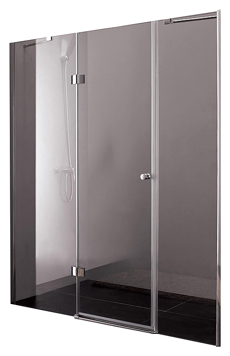 Дверь душевая CEZARES VERONA-W-B-13-60+60/60-C-Cr 180х195 см, в нишу, распашная