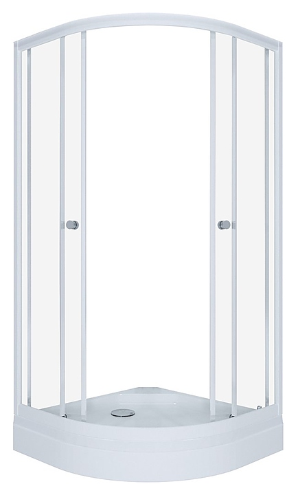 Душевое ограждение Triton Ультра А 80х80 см, низкий поддон