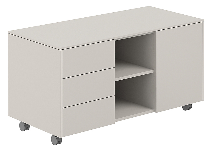 Тумба мобильная NORDEN NZ-0233.GS.GS