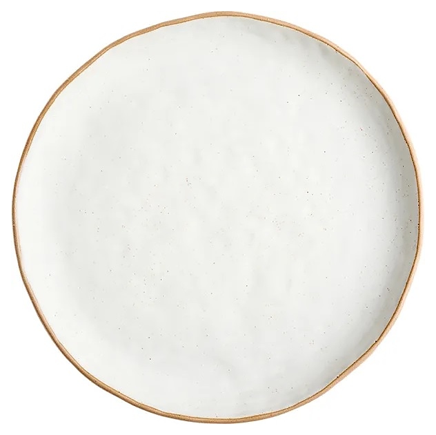 Тарелка Kunstwerk Grasp 20724/white d=26 см h=3,2 см (керамика) белая