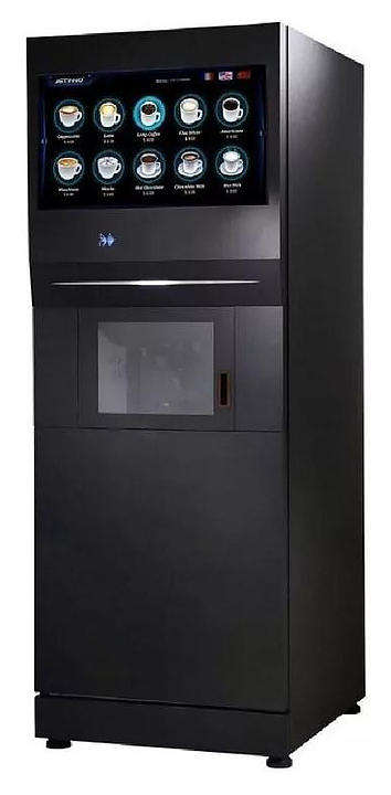 Кофейный торговый автомат Jetinno JL500-ESFB7C-P бункер для чая