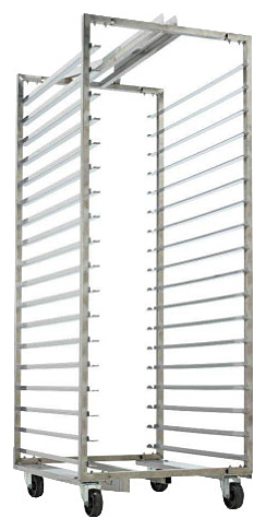 Тележка-шпилька вкатная Bassanina для ротационных печей ROTOR 68 18 П