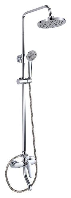 Смеситель для ванны и душа настенный Milardo Simp SIMSB1FM06