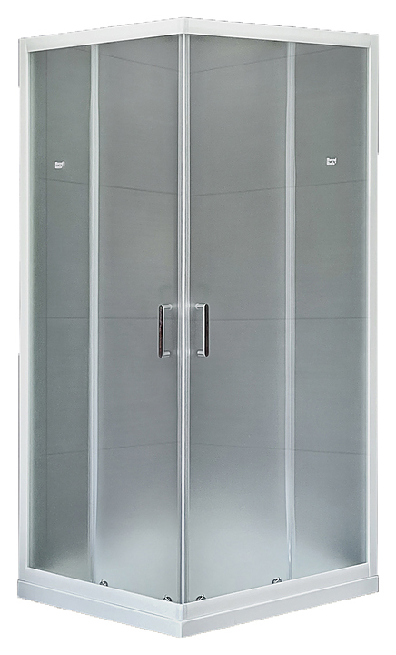 Уголок душевой Royal Bath RB HPD-C 110x120x185 см, матовое, белый профиль