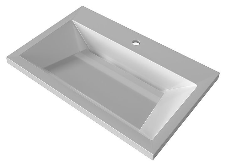 Раковина Stella Polar Лира 70 70х45 см, мрамор