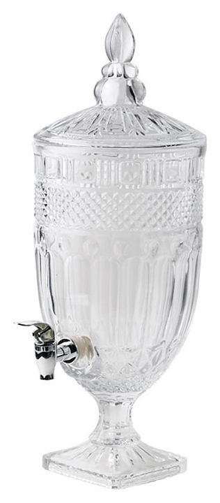 Диспенсер для холодных напитков P.L. Barbossa BKDP0026 B'Guys 2 л  d=15,8 см h=45 см (стекло)