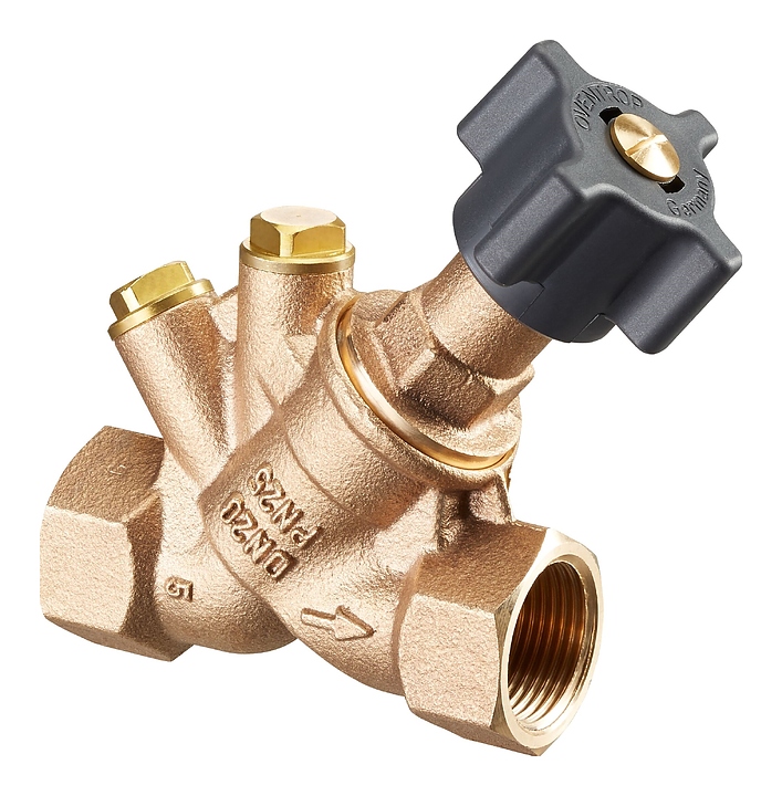 Вентиль запорный Oventrop Hydrocontrol ATR 1067512, ДУ 40, PN 25, Rp 1 1/2