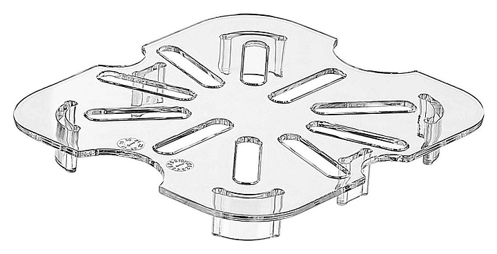 Дренажный поддон для гастроемкости Gastroplast GNPS-16 GN1/6 (поликарбонат) прозрачный