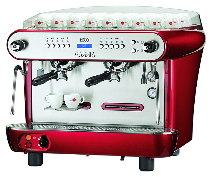 Кофемашина Gaggia Deco 2GR Alt Rosso 380В