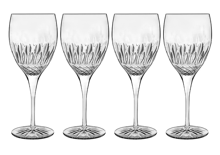 Набор бокалов для красных вин Luigi Bormioli A12757G1002AA01 CHIANTI Diamante 520 мл, 4 шт, хрусталь