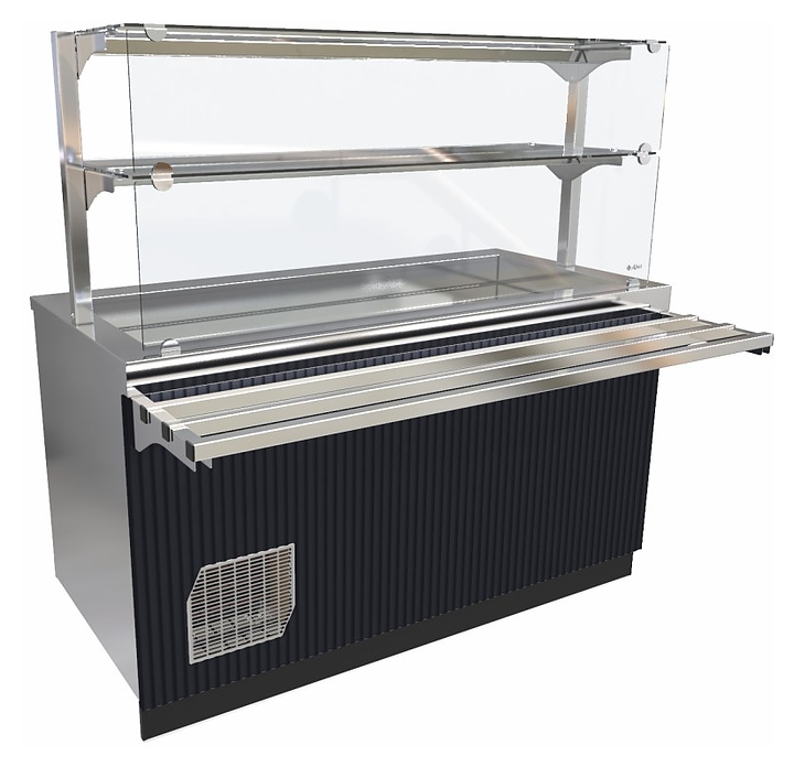 Прилавок-витрина холодильный Abat Сэйла ПВВ(Н)-70Е-03-НШ волна