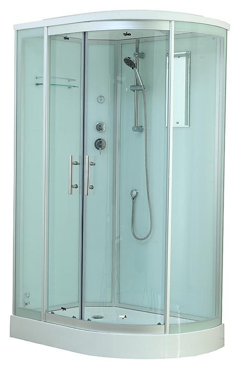 Душевая кабина TIMO Standart T-6602 L левая Silver 120х85х225 см