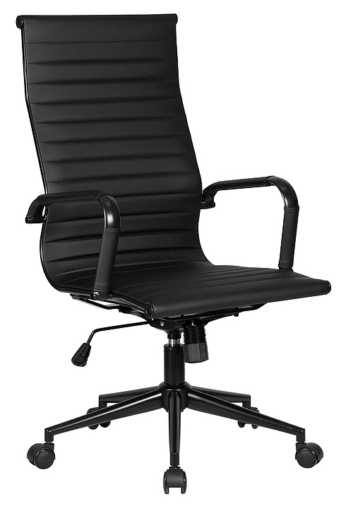 Кресло офисное для руководителей DOBRIN 101B-LMR-N CLARK SIMPLE BLACK (черное) 2 шт.