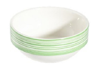 Салатник ID Fine Fresh Green 90011-322112 12 см 350 мл белый, зеленый