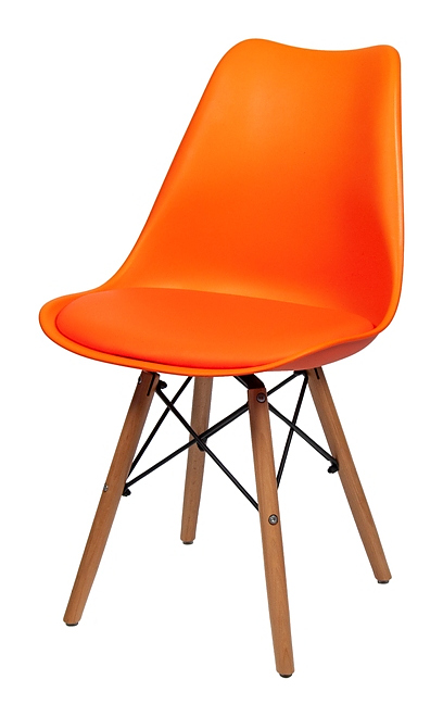 Стул BentWood Eames S/EMS оранжевый