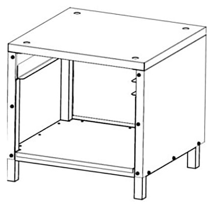 Стол-подставка Dagrill 70