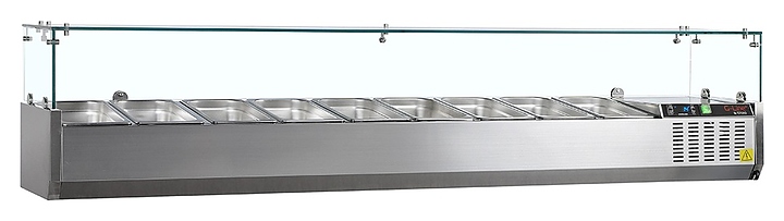 Витрина холодильная настольная TEFCOLD GVC38-200