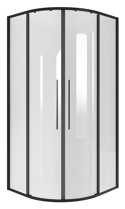 Уголок душевой Niagara Nova NG 6825-34BLACK 80х80х195 см