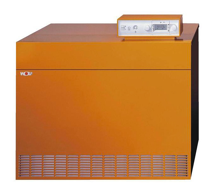 Напольный газовый чугунный котел Wolf NG-31E-О-90