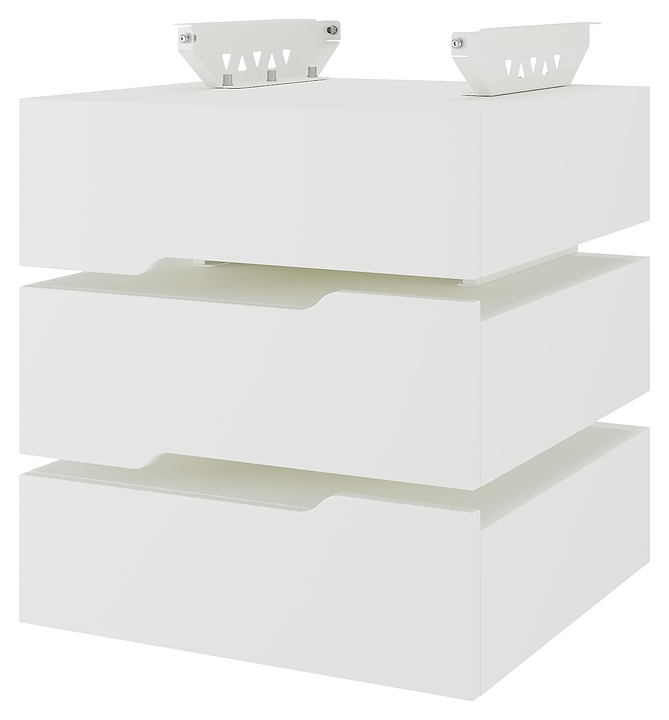 Тумба подвесная КОБОР T-3 white/premium