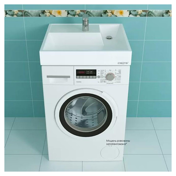 Раковина СаНта Юпитер 60х60 см, мрамор