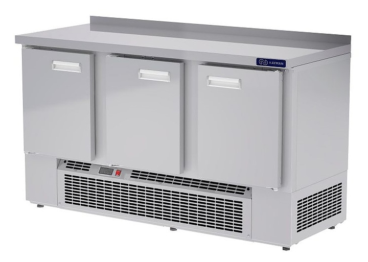 Стол холодильный KAYMAN КСХ-111/70-Н (3 двери)