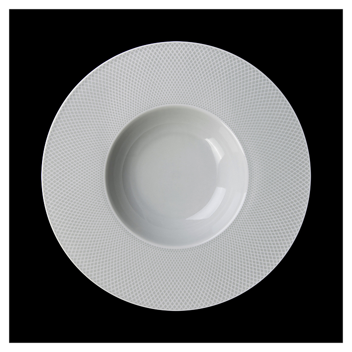 Тарелка для пасты Corone Rosenthal XSY3761 225 мл d=23 см (фарфор) голубая