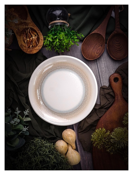 Тарелка мелкая Porland Pioli Venus 18ML23 PL d=23 см (фарфор)