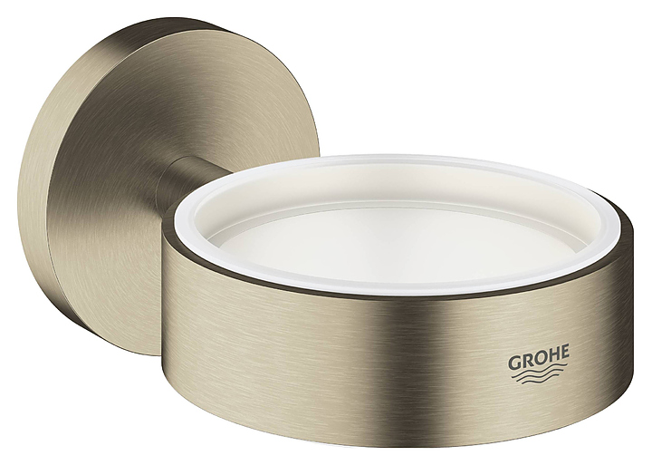 Держатель для стакана, мыльницы или дозатора жидкого мыла Grohe Essentials 40369EN1 никель матовый