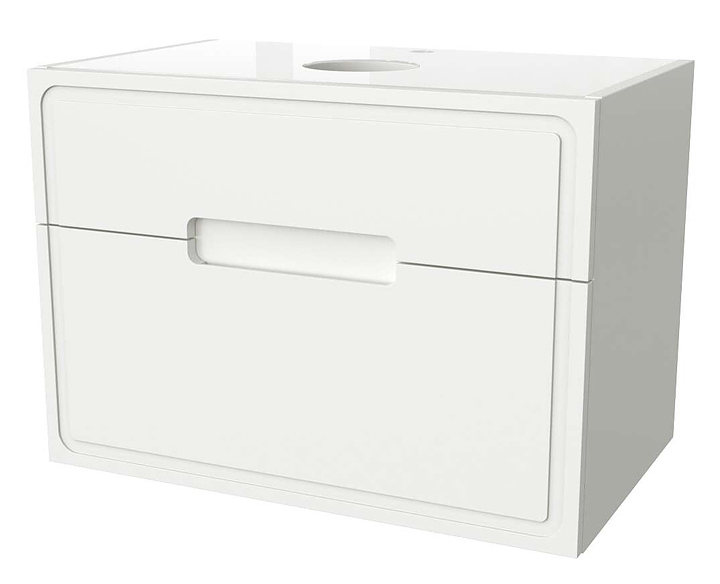 Тумба под столешницу Taliente Olejio TA-MBO-100PS-blanco 99.3х48.6х56 см белый