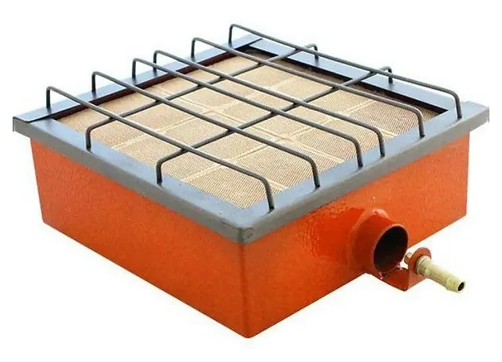 Горелка инфракрасного  излучения Сибирячка ГИИ-4.62 270х270х95 мм красный