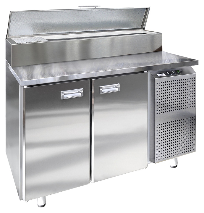 Стол холодильный для пиццы Finist СХСпц-700-2 (боковой холодильный агрегат)