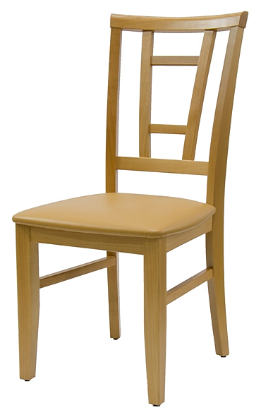 Стул BentWood Милтон коричневый/натуральный бук