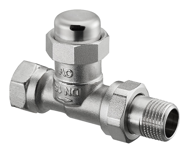 Вентиль запорный прямой Oventrop Combi LR 1027666, ДУ 20, PN 10, Rp 1/2