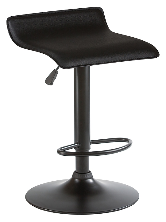 Стул барный DOBRIN 3013-BlackBase-LM TOMMY BLACK (черный)