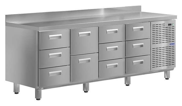 Стол холодильный KAYMAN КСХ-3233/70 (11 ящиков)
