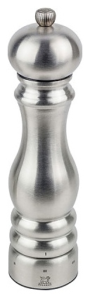 Мельница для перца Peugeot Paris Chef u'Select 32494, 60х220 мм, нержавеющая сталь / металлический измельчитель, серебро