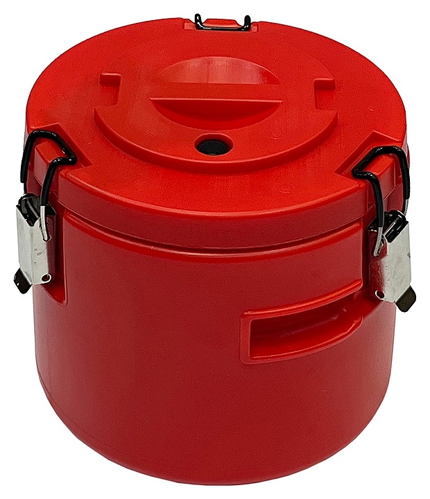 Термос профессиональный Restopit тр051 4 л (нерж. сталь / пластик) красный