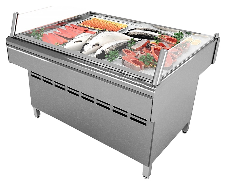 Витрина холодильная Lida Fish V1 (2000х1000х950 мм)