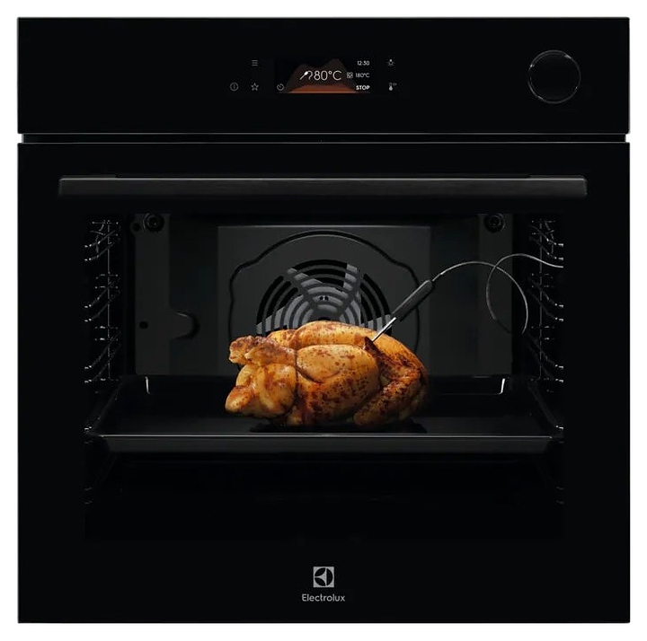 Духовой шкаф комбинированный с паром Electrolux COC8E39Z черный / стекло